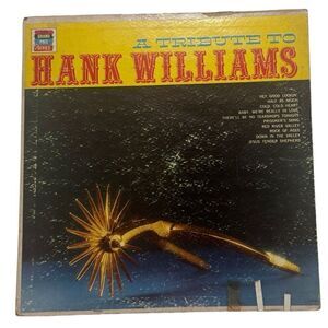 A Tribute to Hank Williams Grand Prix Series Vinyl LP K-195